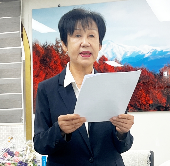 임채숙 의장, 더불어민주당 입당 공식화