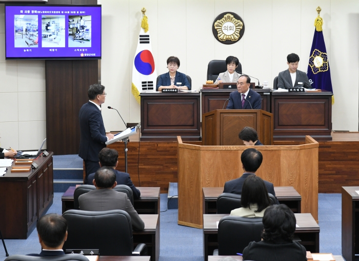 정광석 의원 “56억 투입 항노화 바이오 지원센터, 성과로 답해야”