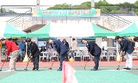 함양군협회장기 그라운드골프대회, 휴천면 단체전 우승