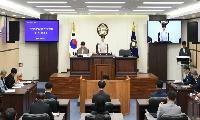 제300회 함양군의회 제1차 정례회 개회...행정사무감사 돌입