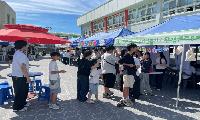 안의중 동아리 ‘초록안의지구·사부작사부작’, 축제 현장서 인기몰이