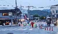 수동면 적십자봉사회 추석 명절맞이 시가지 대청소